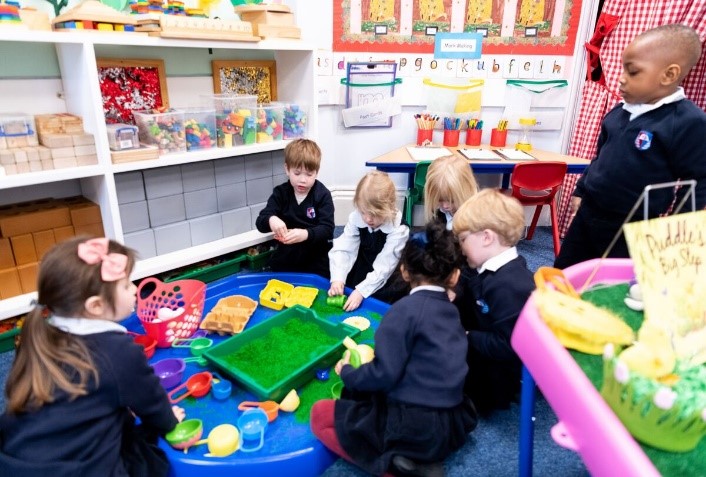 Children in a school