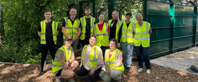 Procurement Services Team at RSPCA Volunteering Day